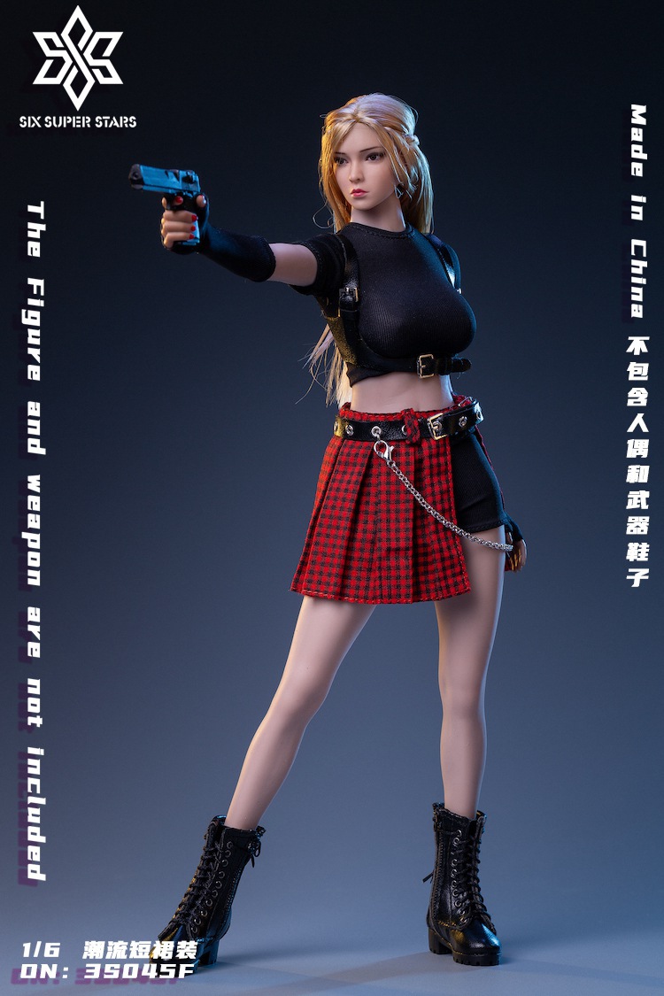 Clothing - NEW PRODUCT: Hexagram/3SToys: 1/6 Street function outfit, shadow function outfit, trendy skirt outfit 00060410
