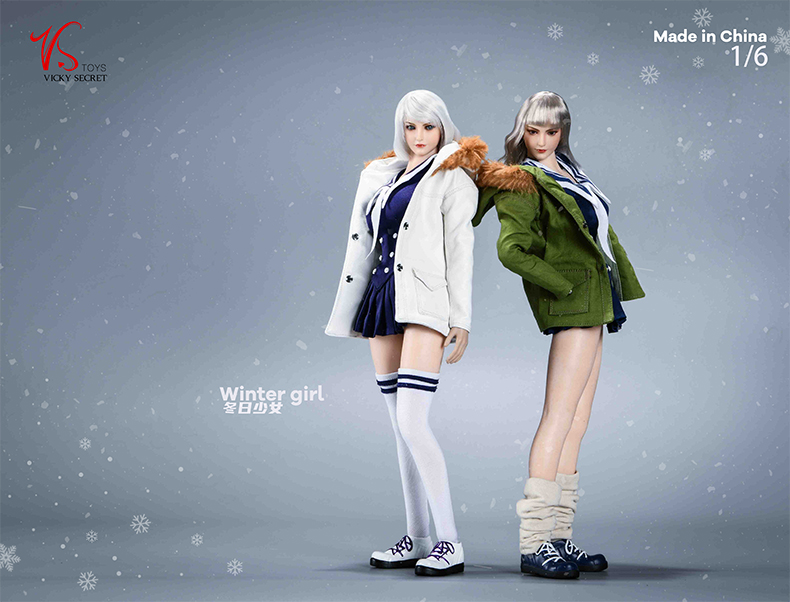 clothing - NEW PRODUCT: VSToys: 1/6 Winter Girl Combination Head Sculpture + JK Clothing and Shoes 00221111