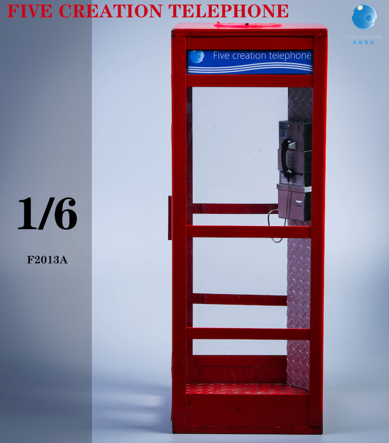 FiveToys - NEW PRODUCT: FiveToys: 1/6 Phone booth scene platform F2013 00241813