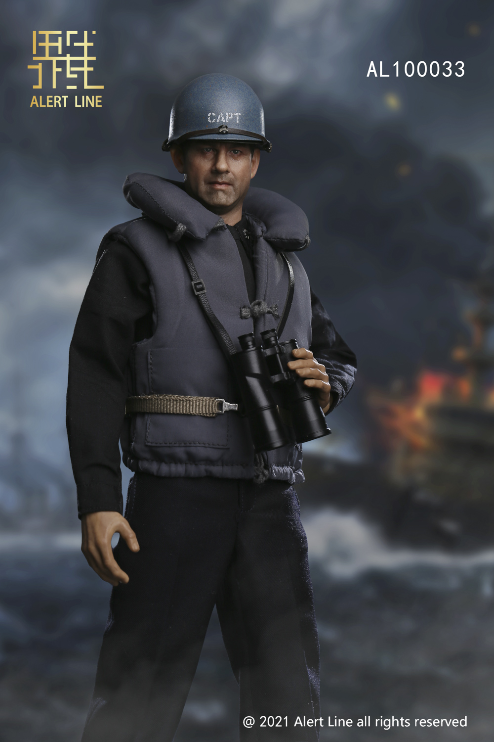 WWII - NEW PRODUCT: Alert Line Boundary Game Model: 1/6 US Navy Destroyer of World War II-Commander#AL100033-Price and Update 00290810