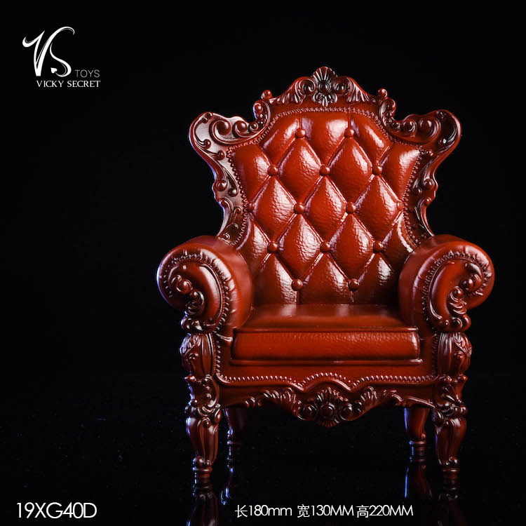 Chair - NEW PRODUCT: VSTOYS: 1/6 European style arm chair 19XG40 & 1/12 ratio royal sofa 19XG42 00394411