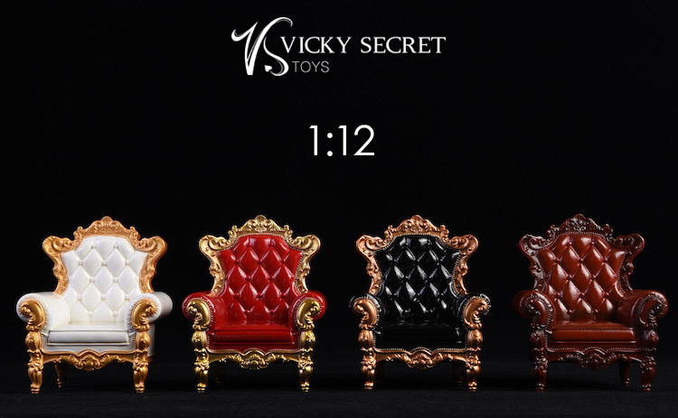 NEW PRODUCT: VSTOYS: 1/6 European style arm chair 19XG40 & 1/12 ratio royal sofa 19XG42 00413010