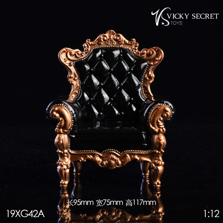Chair - NEW PRODUCT: VSTOYS: 1/6 European style arm chair 19XG40 & 1/12 ratio royal sofa 19XG42 00413310