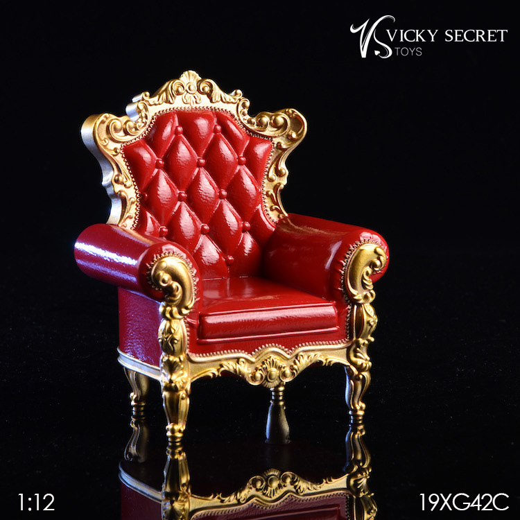 NEW PRODUCT: VSTOYS: 1/6 European style arm chair 19XG40 & 1/12 ratio royal sofa 19XG42 00413610