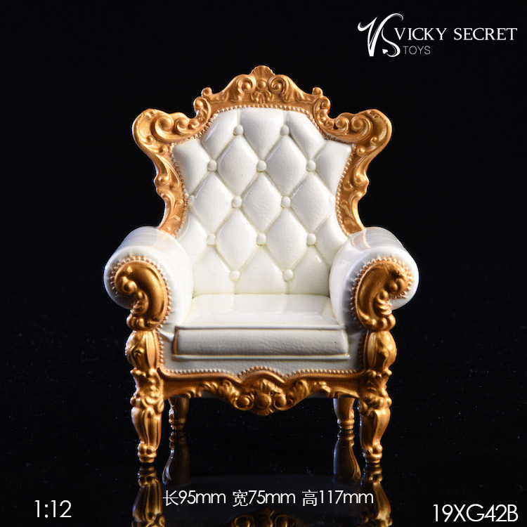 furniture - NEW PRODUCT: VSTOYS: 1/6 European style arm chair 19XG40 & 1/12 ratio royal sofa 19XG42 00413710