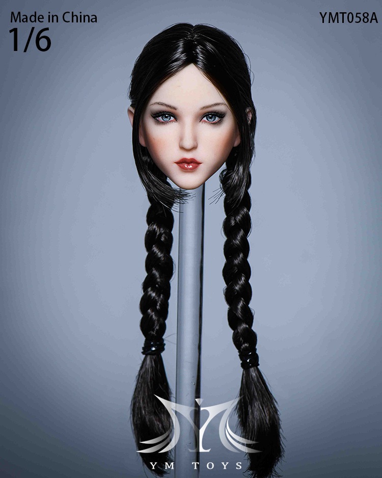 Lulu - NEW PRODUCT: YMToys: 1/6 Female Head Carving Lulu YMT057 and Tiantian YMT058 00443210