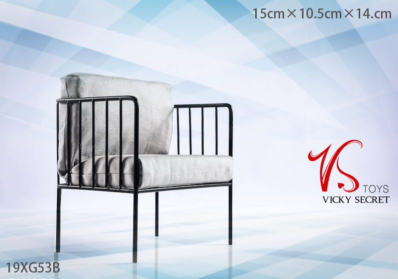 Chair - NEW PRODUCT: VSTOYS: 1/6 Iron Modern Sofa Scene Furniture Floor [Four Colors Optional] (#19XG53) 00530211