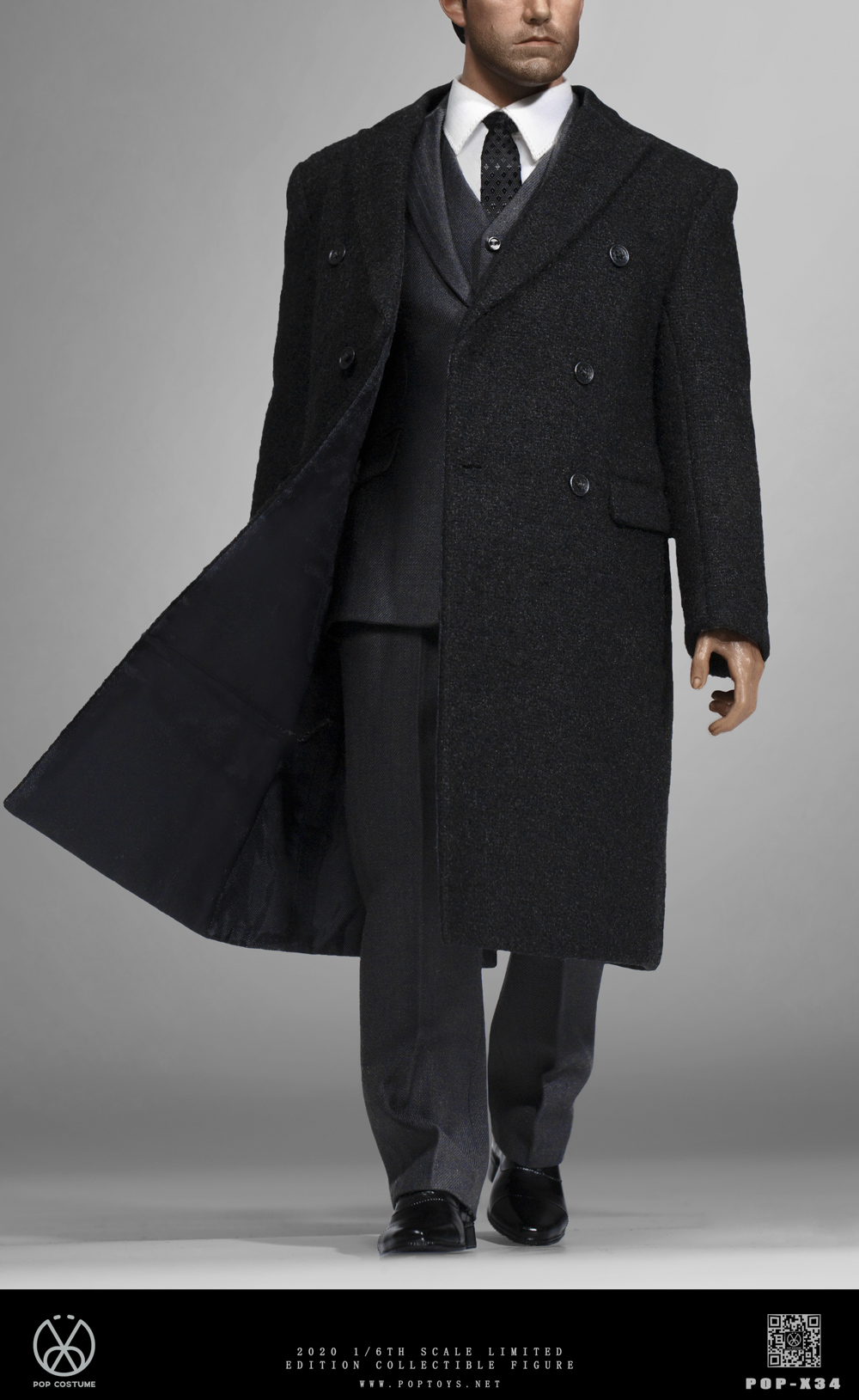 clothing - NEW PRODUCT: PopToys: 1/6 Series High-definition Edition-Big Ben Coat Suit & Arms Dealer Tony 00533310