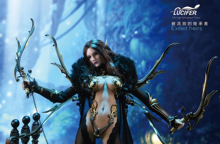 elf - NEW PRODUCT: Lucifer: 1/6 3rd Anniversary Dark Night Elf Exile Special Edition (order within a limited time) 00555610