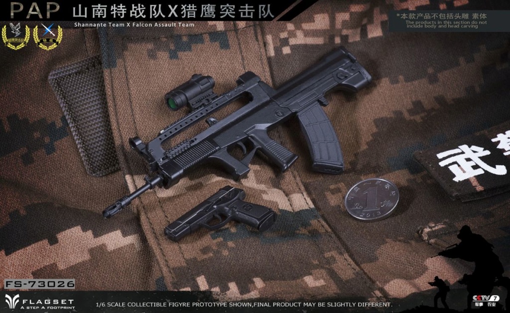 Chinese - NEW PRODUCT: Flagset: 1/6 Chinese armed police special team - Shannan detachment / Falcon commando Wudong camouflage suit (FS73026#) 01105810