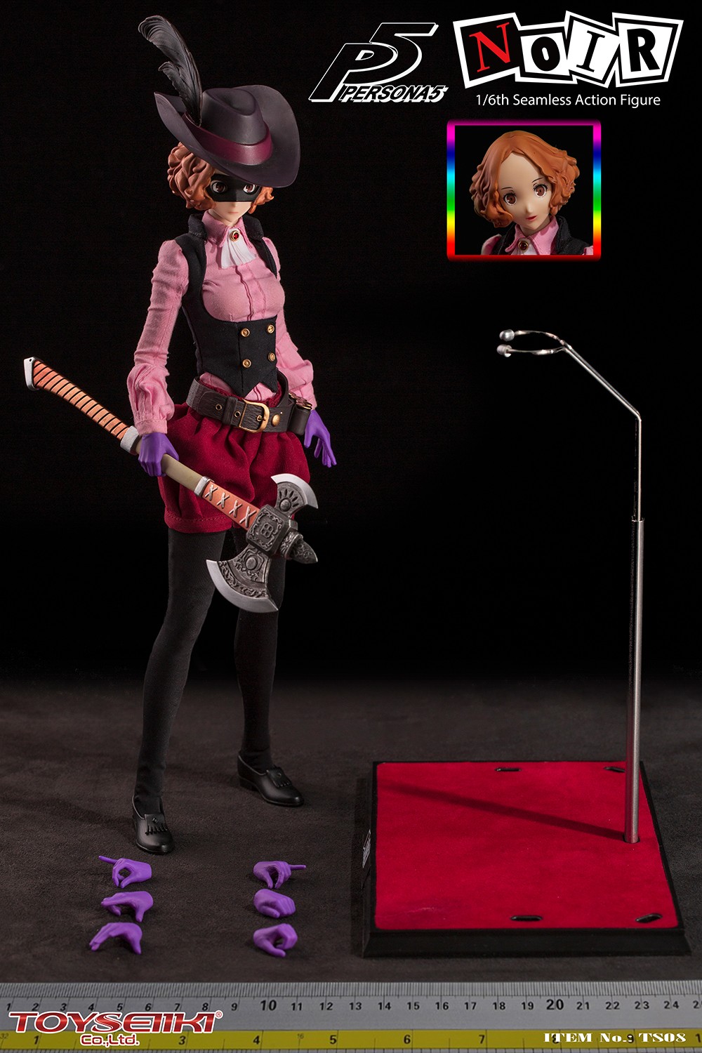 Persona5 - NEW PRODUCT: TOYSEIIKI: 1/6 Persona 5/PERSONA 5 - NOIR Movable TS08# 01110011