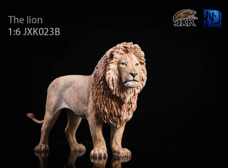 NEW PRODUCT: JXK New 1/6 Lion 2.0 Animal Model GK 01123111