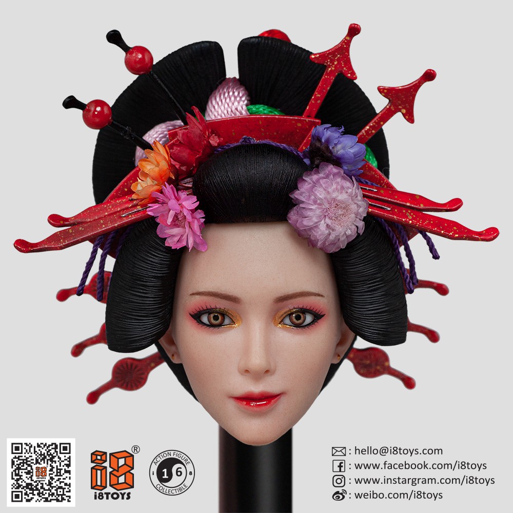 headsculpt - NEW PRODUCT: I8TOYS: 1/6 "Hua Kui. One night" set i8-C002 movable eyeball. 02291110