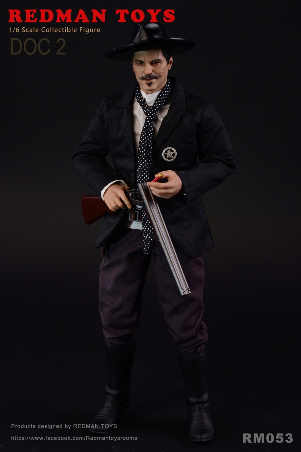 TombstoneTown - NEW PRODUCT: Redman Toys: 1/6 Tombstone Town-DOC 1, DOC 2, Town Marshal 02475310