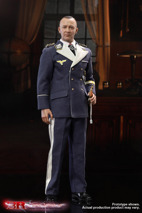 german - NEW PRODUCT: 3R: 1/6 WWII General Der Fallschirmtruppe - Kurt Arthur Benno Student 0511