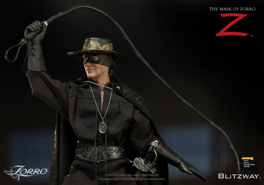 NEW PRODUCT: Blitzway: 1/6 "Mask of Zorro" 1998- Zorro/Zorro-Double-headed Vulture Configuration (#BW-UMS 11101) 05505910