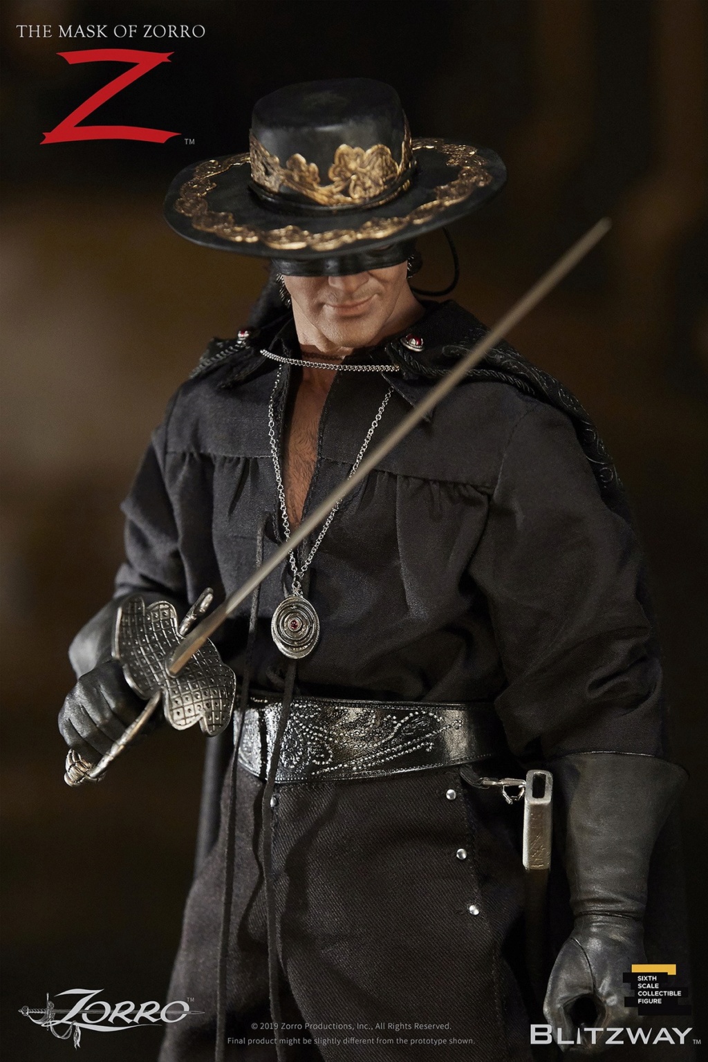 NEW PRODUCT: Blitzway: 1/6 "Mask of Zorro" 1998- Zorro/Zorro-Double-headed Vulture Configuration (#BW-UMS 11101) 05510410