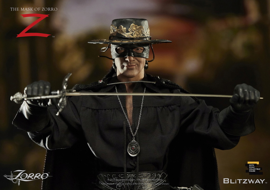 Zorro - NEW PRODUCT: Blitzway: 1/6 "Mask of Zorro" 1998- Zorro/Zorro-Double-headed Vulture Configuration (#BW-UMS 11101) 05511510