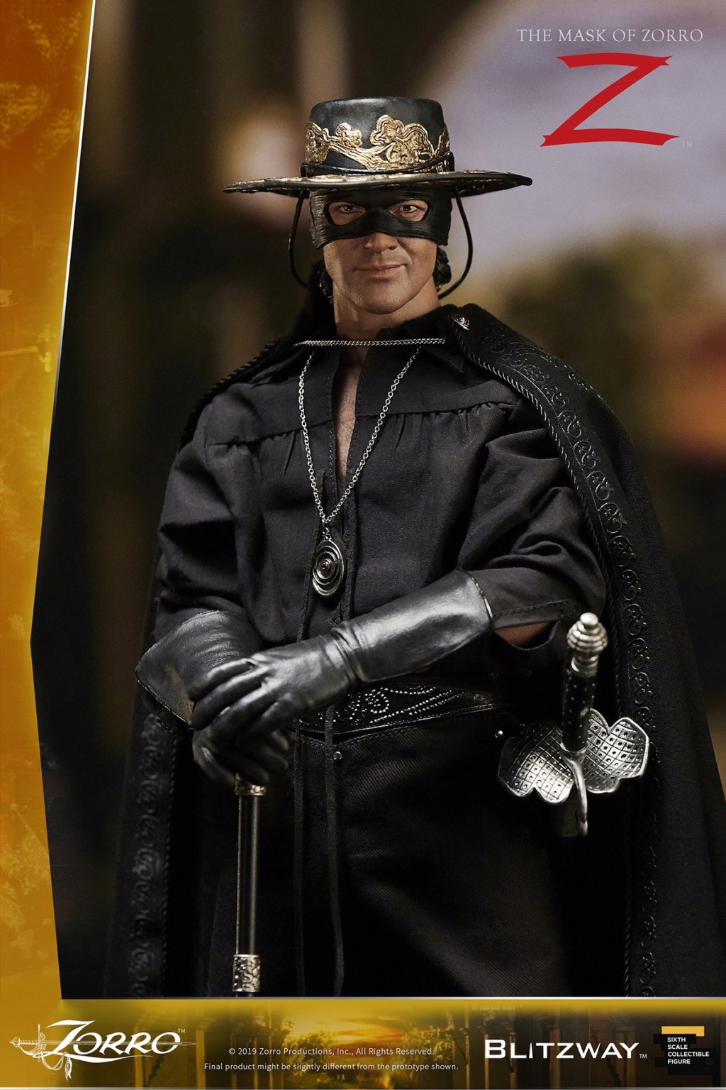 Zorro - NEW PRODUCT: Blitzway: 1/6 "Mask of Zorro" 1998- Zorro/Zorro-Double-headed Vulture Configuration (#BW-UMS 11101) 05512310