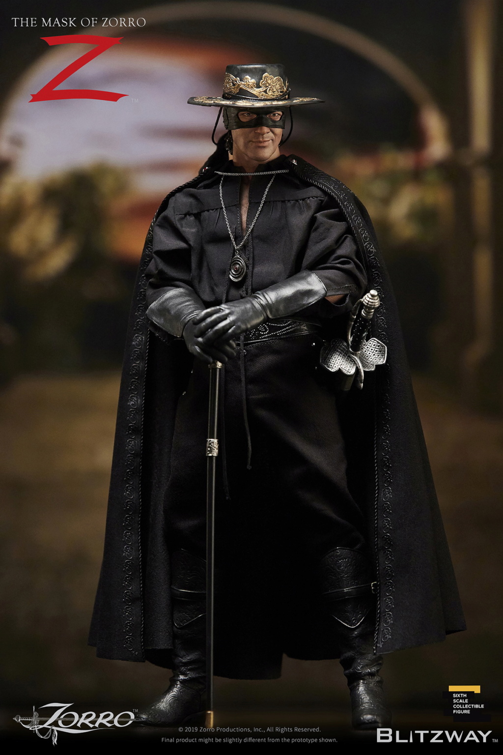 Movie - NEW PRODUCT: Blitzway: 1/6 "Mask of Zorro" 1998- Zorro/Zorro-Double-headed Vulture Configuration (#BW-UMS 11101) 05512710