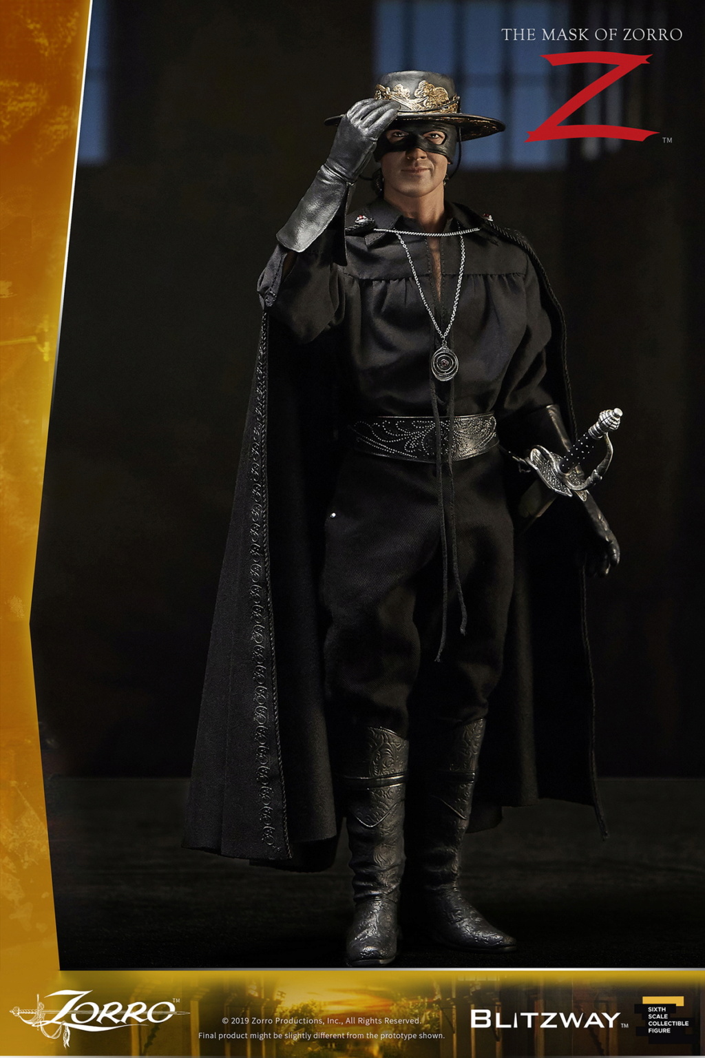 Movie - NEW PRODUCT: Blitzway: 1/6 "Mask of Zorro" 1998- Zorro/Zorro-Double-headed Vulture Configuration (#BW-UMS 11101) 05513110