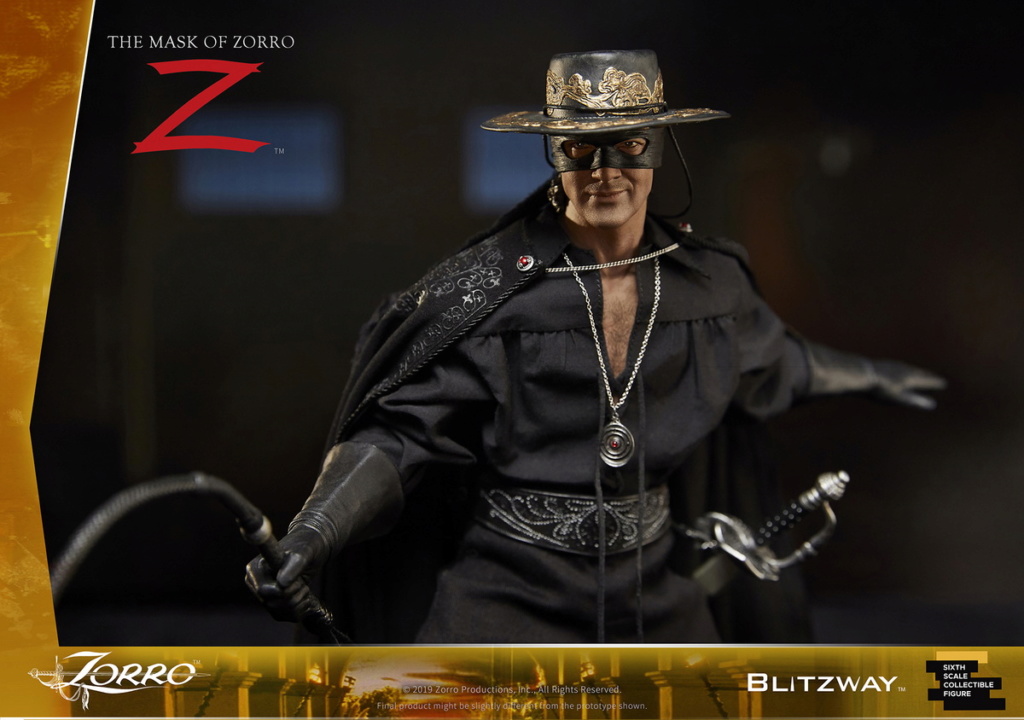 Movie - NEW PRODUCT: Blitzway: 1/6 "Mask of Zorro" 1998- Zorro/Zorro-Double-headed Vulture Configuration (#BW-UMS 11101) 05513710