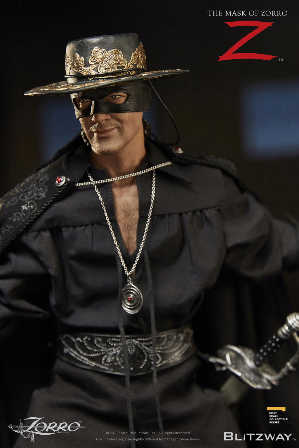 Zorro - NEW PRODUCT: Blitzway: 1/6 "Mask of Zorro" 1998- Zorro/Zorro-Double-headed Vulture Configuration (#BW-UMS 11101) 05514010