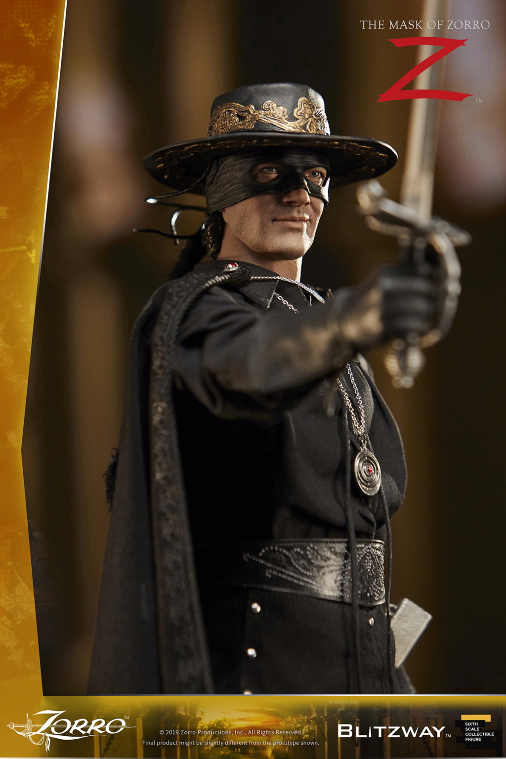 Movie - NEW PRODUCT: Blitzway: 1/6 "Mask of Zorro" 1998- Zorro/Zorro-Double-headed Vulture Configuration (#BW-UMS 11101) 05515210