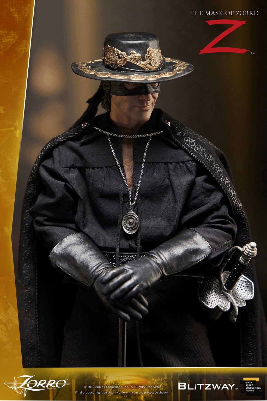 MaskofZorro - NEW PRODUCT: Blitzway: 1/6 "Mask of Zorro" 1998- Zorro/Zorro-Double-headed Vulture Configuration (#BW-UMS 11101) 05515710