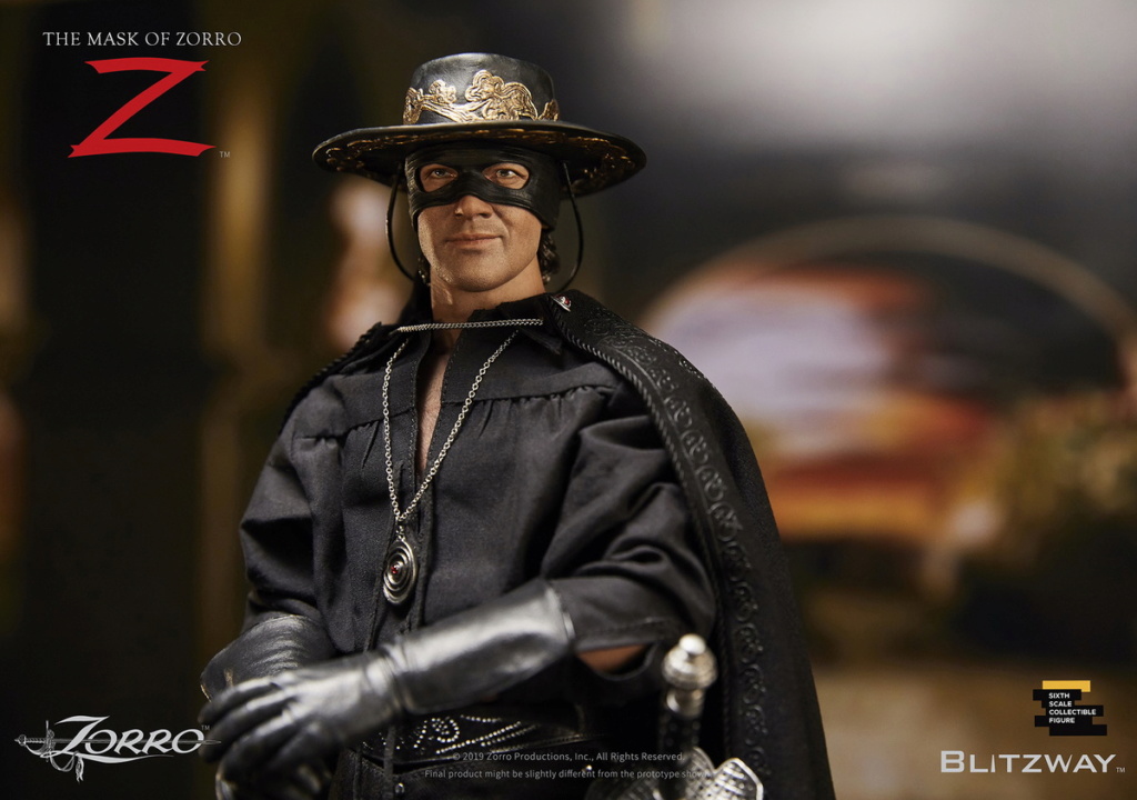 Zorro - NEW PRODUCT: Blitzway: 1/6 "Mask of Zorro" 1998- Zorro/Zorro-Double-headed Vulture Configuration (#BW-UMS 11101) 05520010