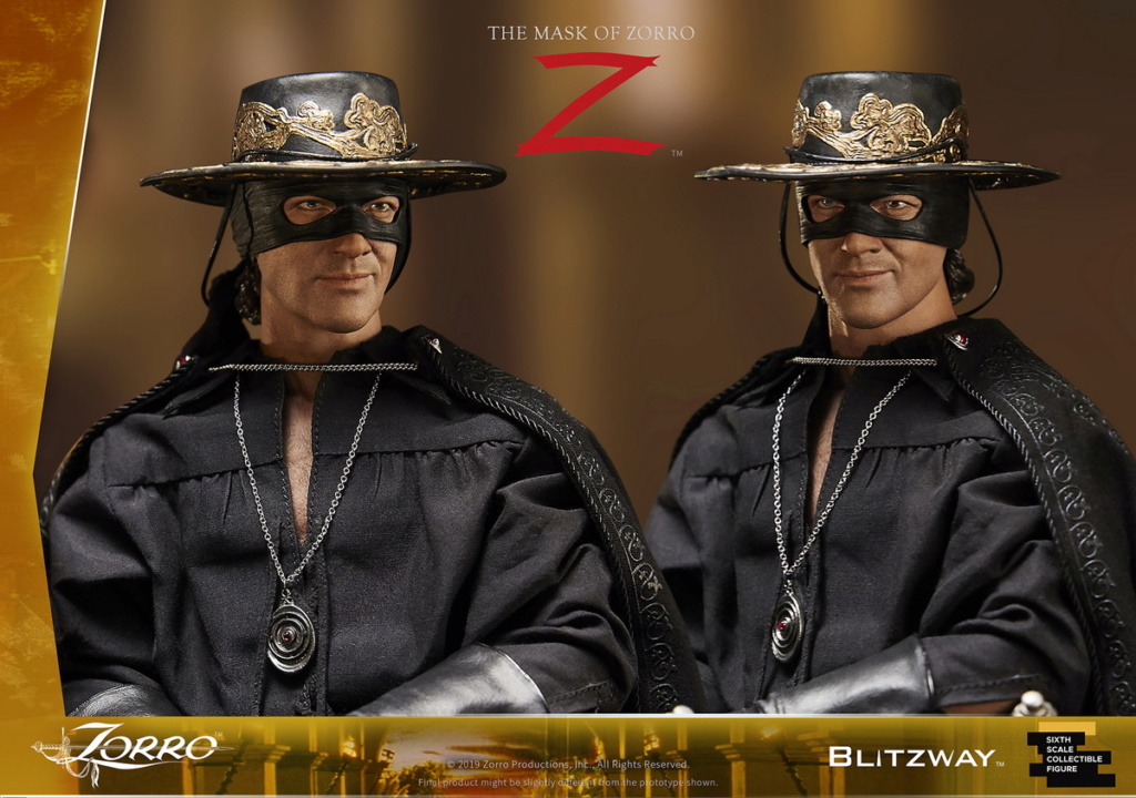 MaskofZorro - NEW PRODUCT: Blitzway: 1/6 "Mask of Zorro" 1998- Zorro/Zorro-Double-headed Vulture Configuration (#BW-UMS 11101) 05520610