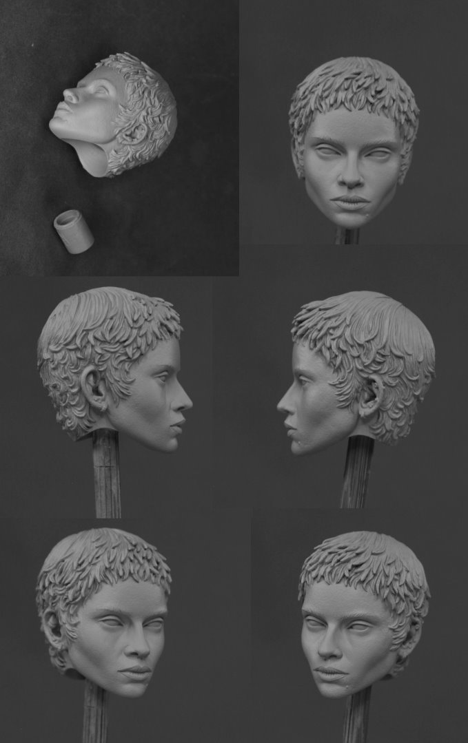 [[ Sculpt4eveR ]]] 1/6 Zoe Kravitz - Catwoman (painted head/ unpainted head) 05544910