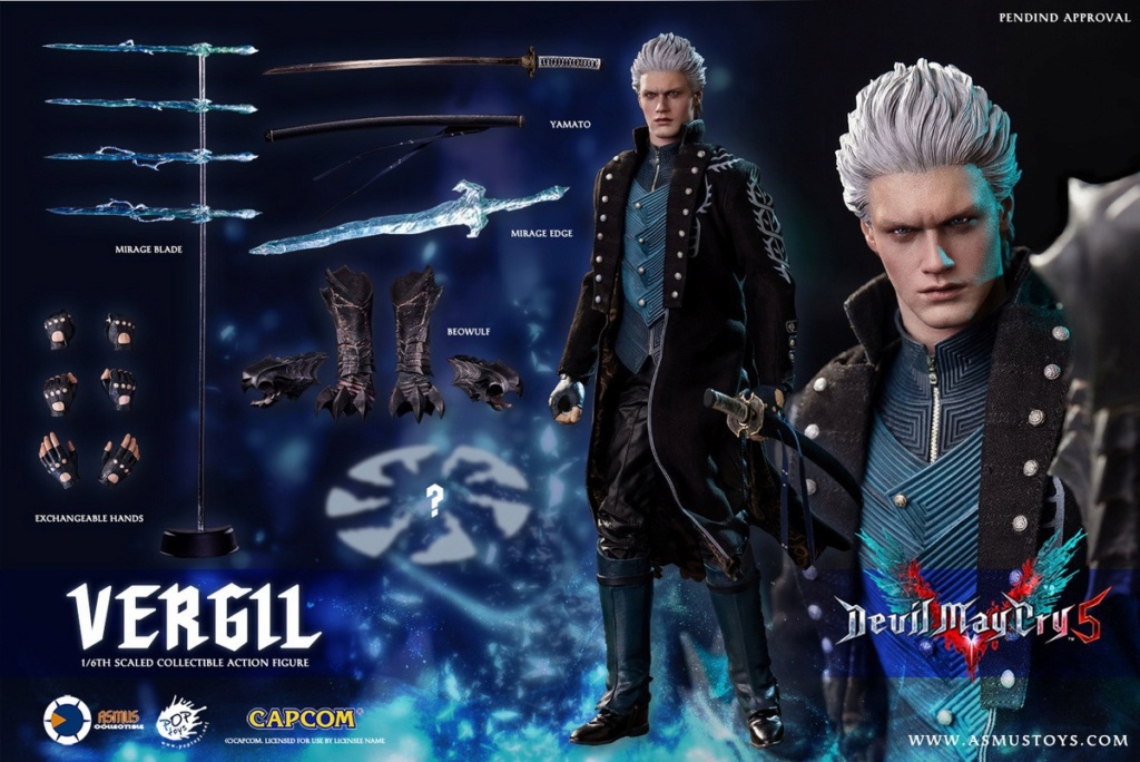 DecilMayCry - NEW PRODUCT: Asmus Toys New Products: 1/6 "Devil Hunter/Devil May Cry 5" series-Virgil Standard & Deluxe Edition 05c92c10
