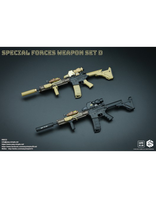 NEW PRODUCT: Easy&Simple: 06033 1/6 Scale 06033 Special Forces Weapon Set (8 Styles) 06033-11