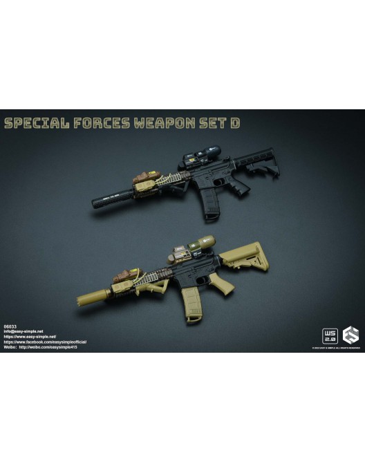 easy - NEW PRODUCT: Easy&Simple: 06033 1/6 Scale 06033 Special Forces Weapon Set (8 Styles) 06033-13