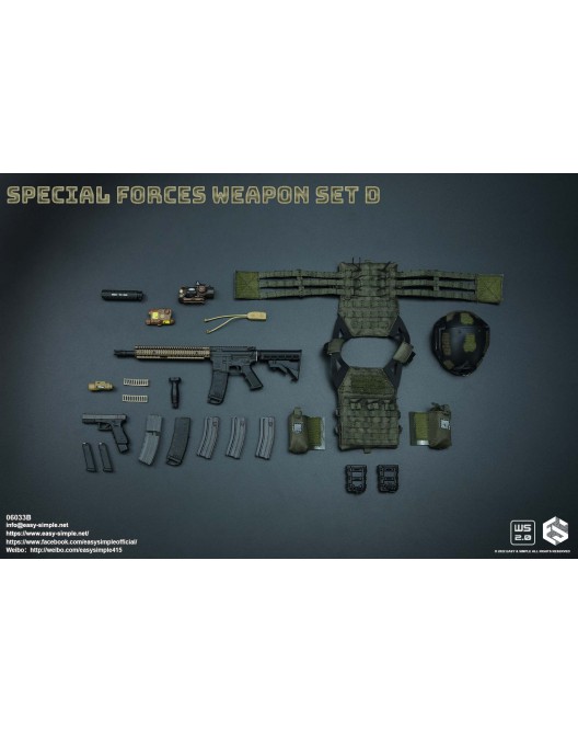 modernmilitary - NEW PRODUCT: Easy&Simple: 06033 1/6 Scale 06033 Special Forces Weapon Set (8 Styles) 06033b16