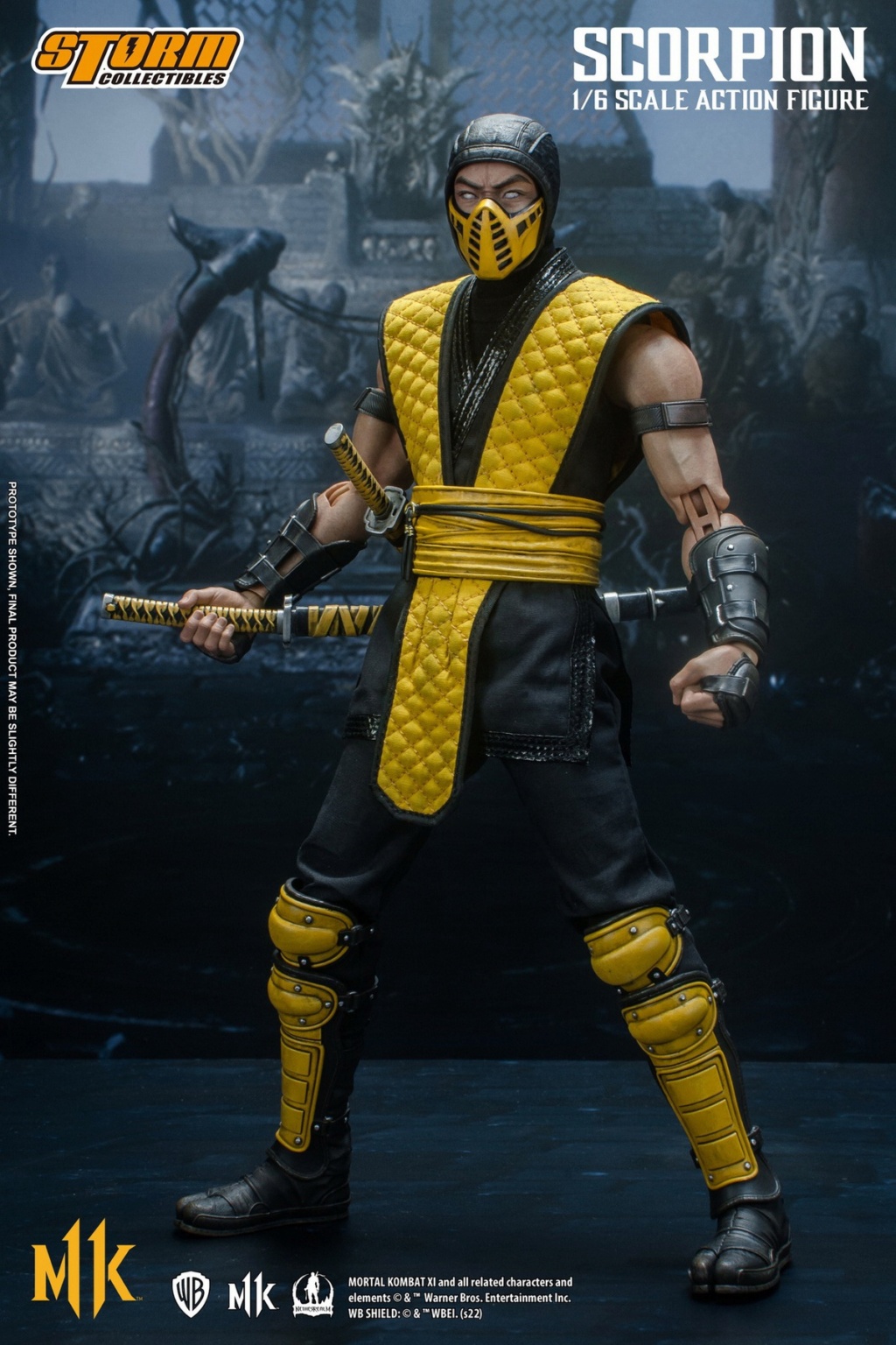 Scorpion - NEW PRODUCT: Storm Toys: 1/6 "Mortal Kombat" Series - Scorpion/Scorpion Action Figure 071dce10
