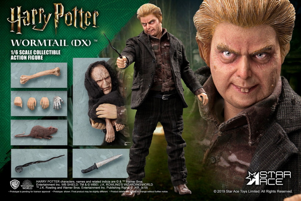 movie - NEW PRODUCT: STAR ACE Toys: 1/6 Harry Potter and the Goblet of Fire - Wormtail Standard & DX Edition (#SA0073/4) 07332810
