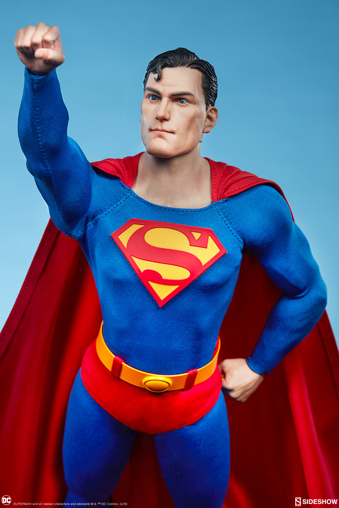 male - NEW PRODUCT: Sideshow: 1/6 DC Comics - Superman/Superman Movable (#100224) 07590710