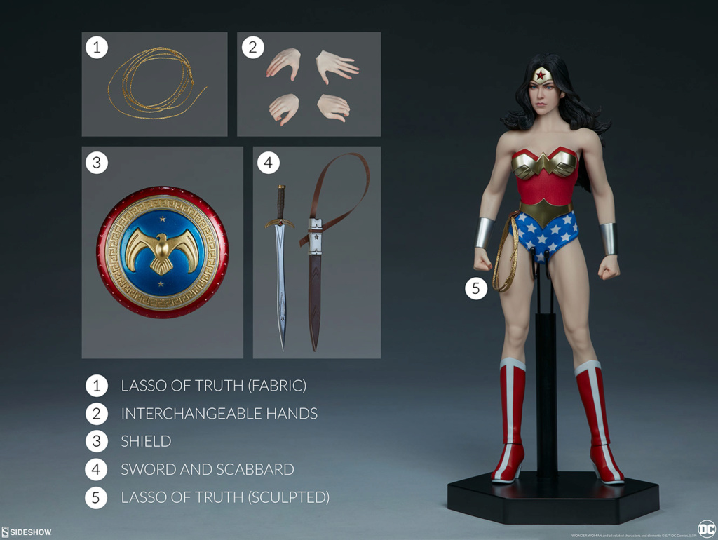 Sideshow Wonder Woman - NEW PRODUCT: Sideshow: 1/6 Classic Comic Style - Wonder Woman/ Wonder Woman (#100189) 08245610