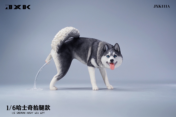 NEW PRODUCT: JXK Studio: 1/6 Husky half squat/leg lift JXK110/JXK111 animal ornament 083bb210