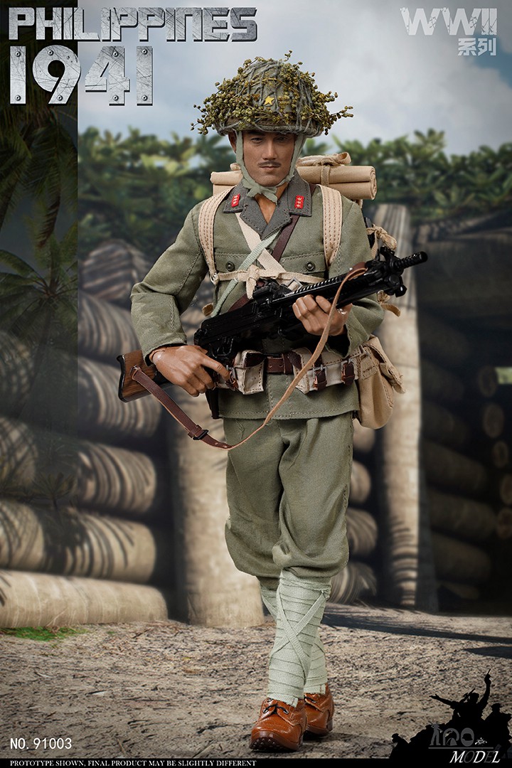 japanese - NEW PRODUCT: IQO Model: 1/6 WWII series 1941 Philippines, 1945 Okinawa (NO.91003, 91004) 08470210