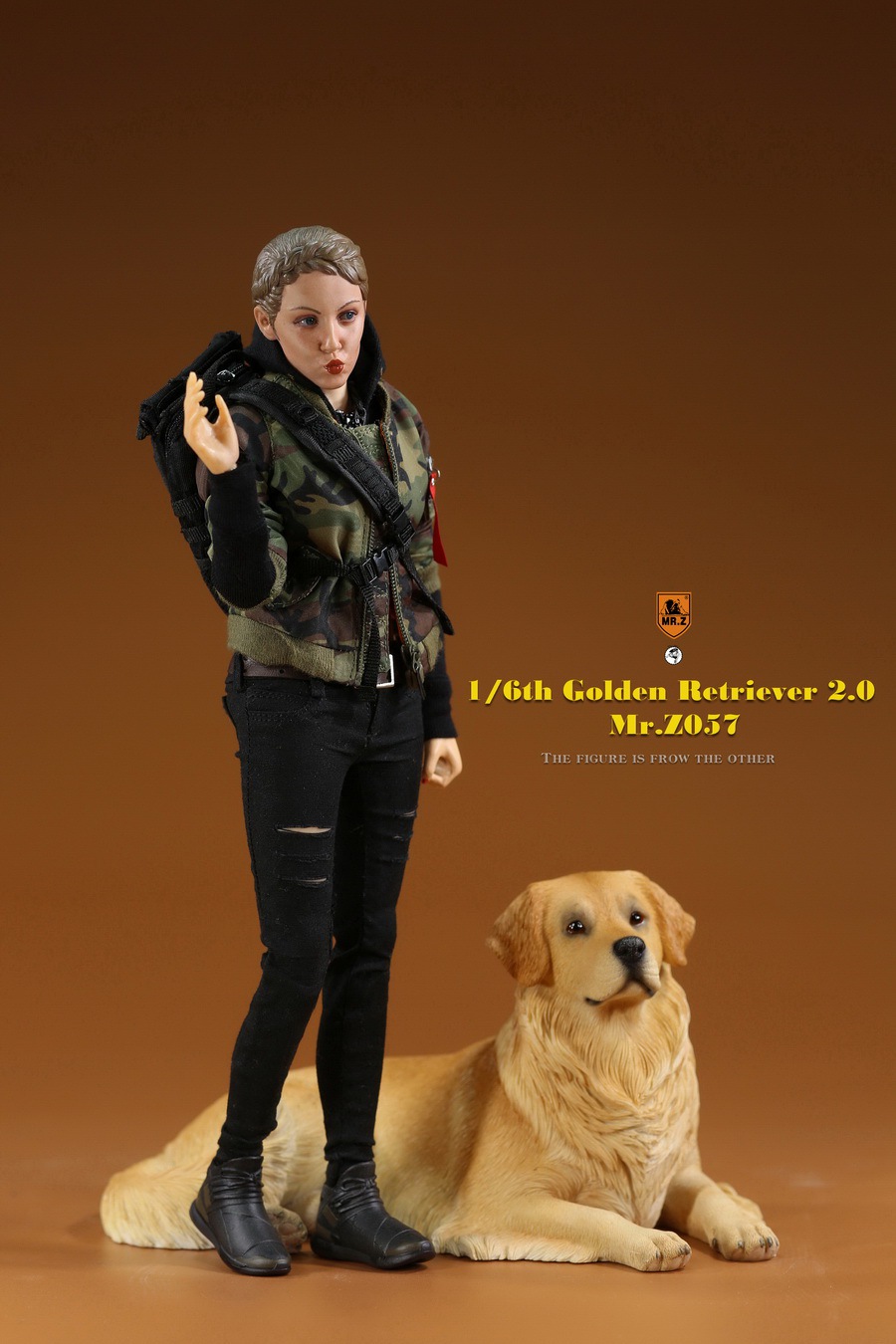 Mr - NEW PRODUCT: MR. Z: 1/6 The 57th round-Golden Retriever 2.0 version 08540710