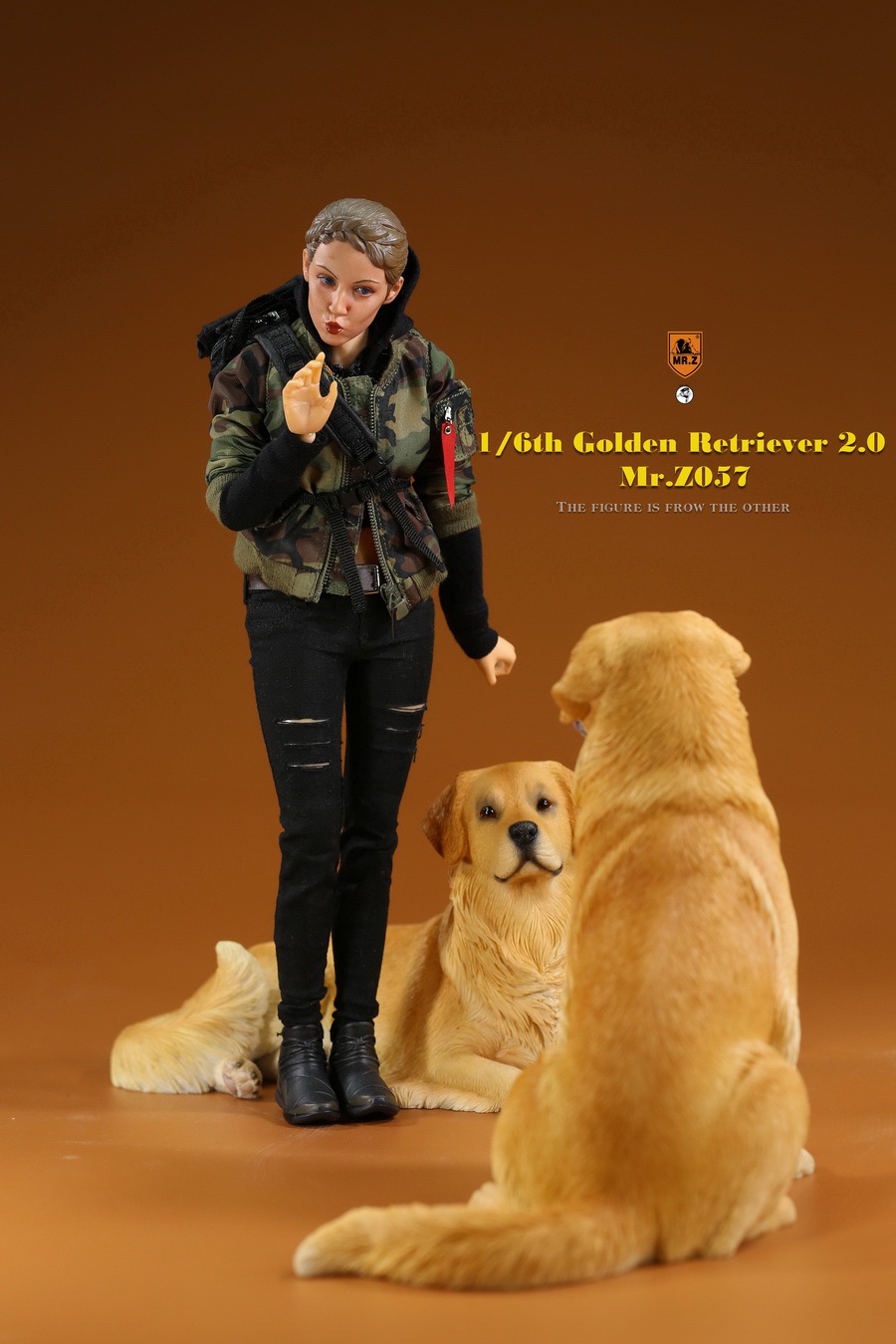 Mr - NEW PRODUCT: MR. Z: 1/6 The 57th round-Golden Retriever 2.0 version 08540712