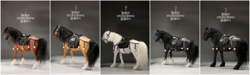 NEW PRODUCT: MR. Z: 58th round-Shire Horse 2.0 version full set of 5 colors  08572610