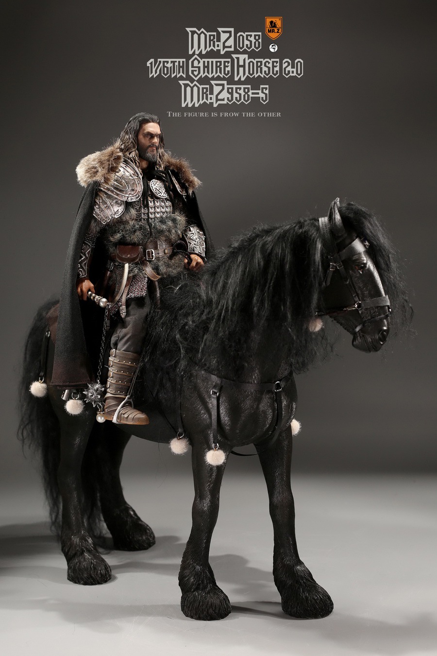 NEW PRODUCT: MR. Z: 58th round-Shire Horse 2.0 version full set of 5 colors  08580011