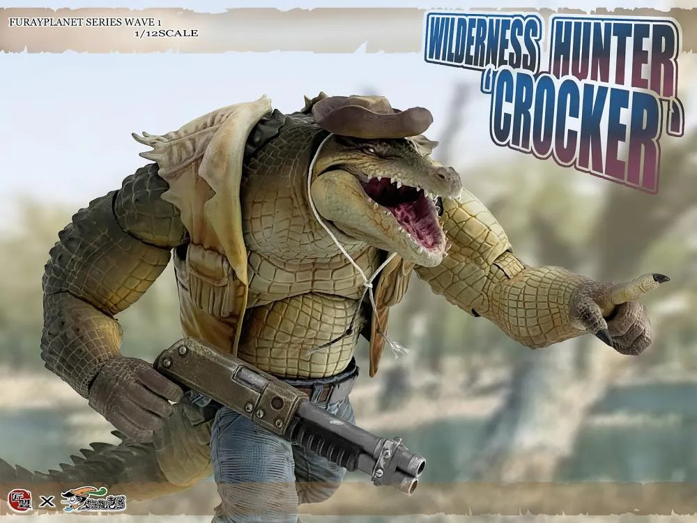 fantasy - NEW PRODUCT: Maestro Union: FuRay Planet - Wilderness Hunter Crocker & Veteran William 1/12 Scale Action Figures 08e81510