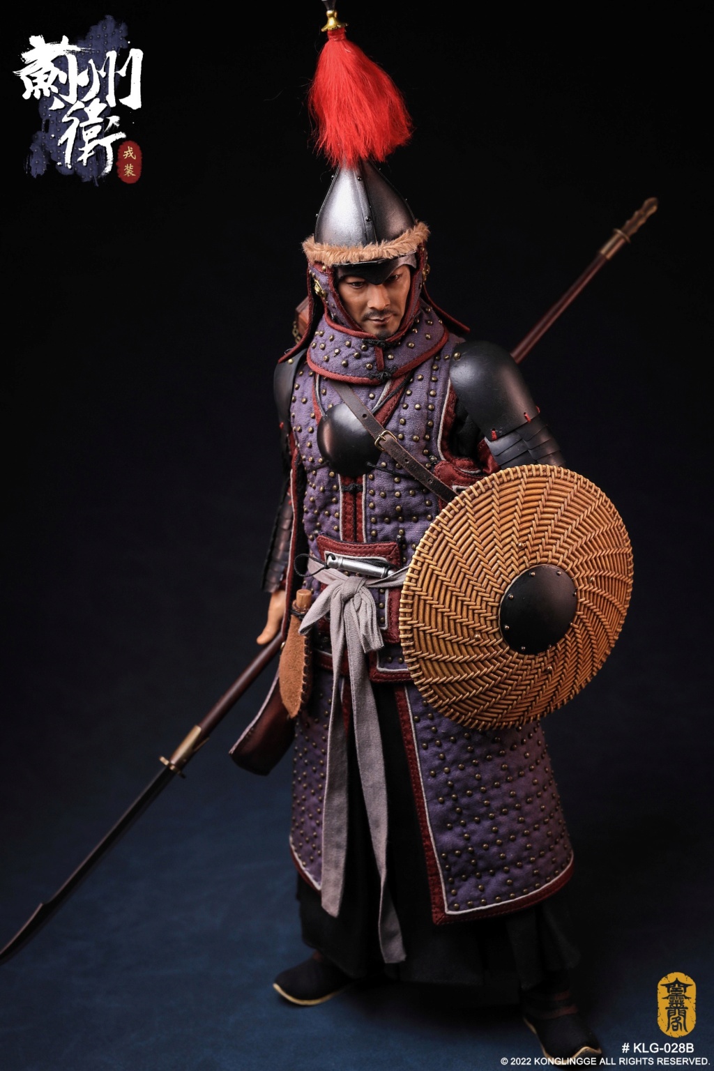 KLG-R028A - NEW PRODUCT: Ethereal Pavilion: 1/6 Jizhou Wei Zhenfu - Casual Edition/Army Edition Action Figure #KLG-R028A/B 09062710
