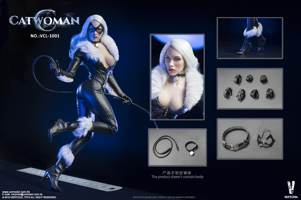 verycool - NEW PRODUCT: VERYCOOL Accessories Series: 1/6 Catwoman CATWOMAN Set (including head carving) VCL-1001# 09185410