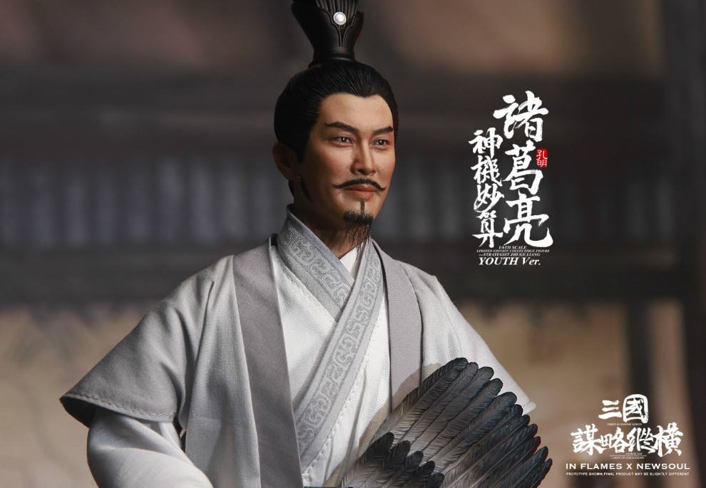 ZhugeLiang - NEW PRODUCT: IN FLAMES X NEWSOUL: 1/6 Three Kingdoms Strategy and Aspects - Zhuge Liang [Youth Edition] 09221516